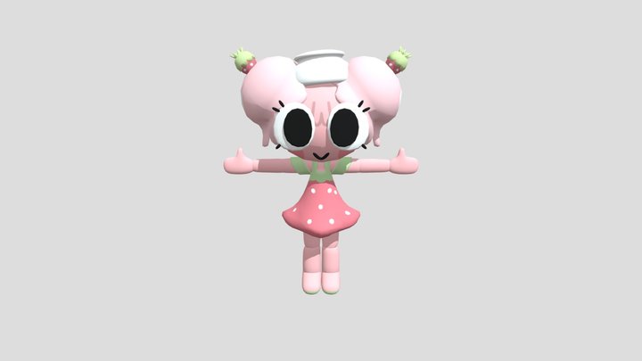 Sundae_dandys_world_oc 3D Model