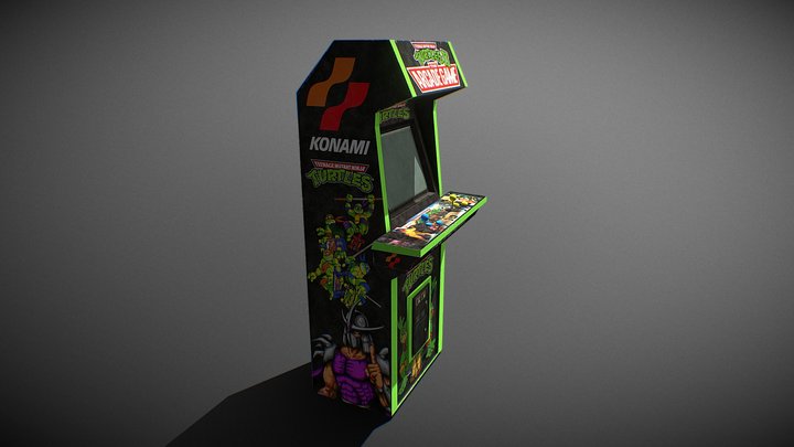 TURTLE NINJA ARCADE 3D Model