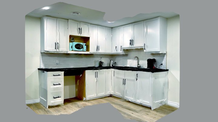 Basement Kitchen 3D Model