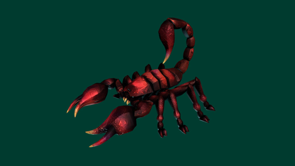 Honey, I shrunk the kids the Scorpion 3D model by romainrevert