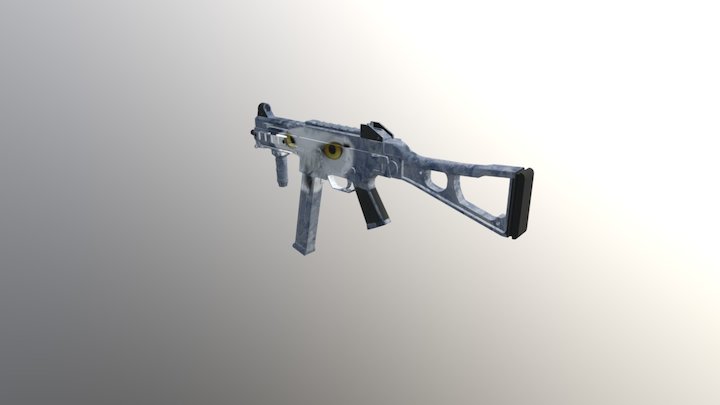 UMP 45 eagle eyes 3D Model