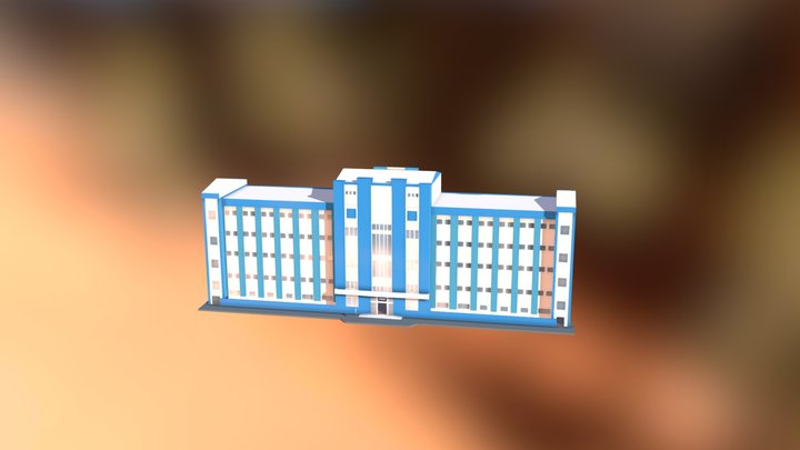 Unidad Educativa Cristóbal Colón (2017) 3D Model