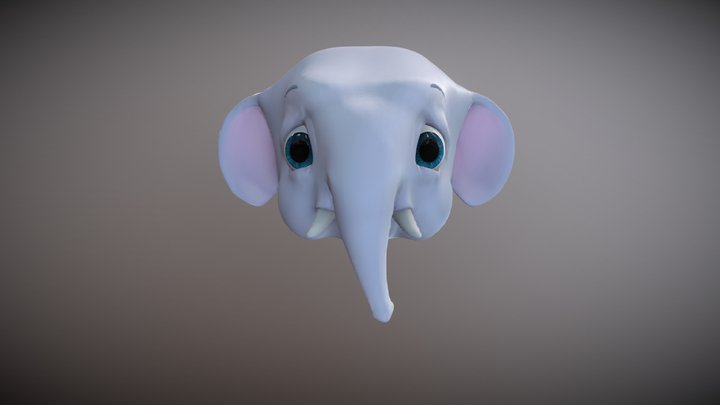 Elephant 3D Model