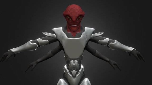 Alien Elite Update 3D Model