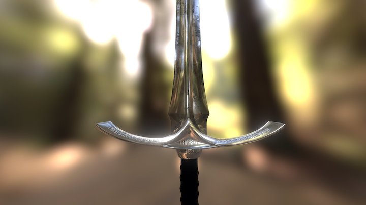 Glamdring 3D Model