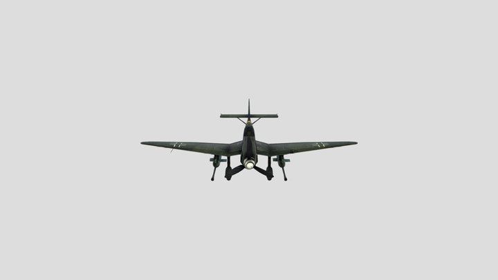 ju-87-g-2-war-thunder 2 3D Model