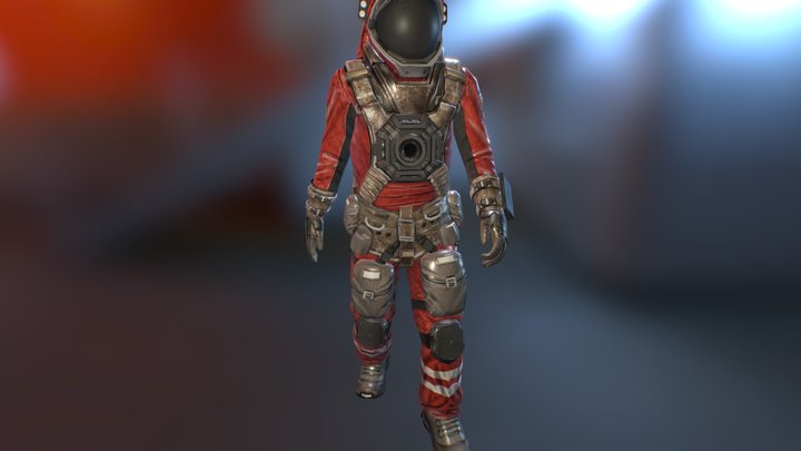 Astronaut (game Space Engineers) 3D Model