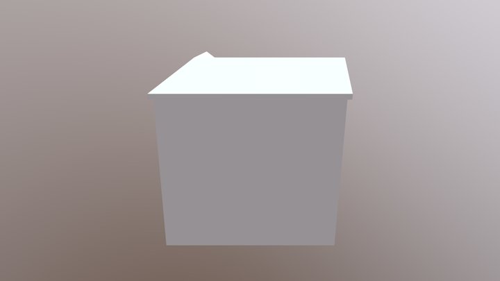 [Low Poly] Apartment Building 3D Model