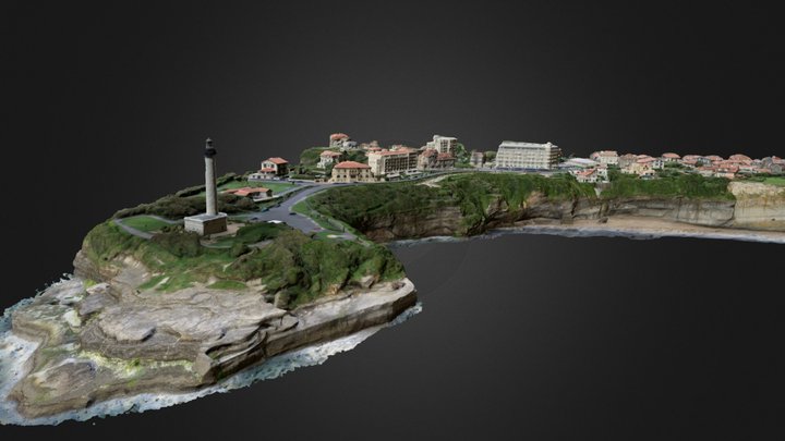 Pointe Saint Martin 3D Model
