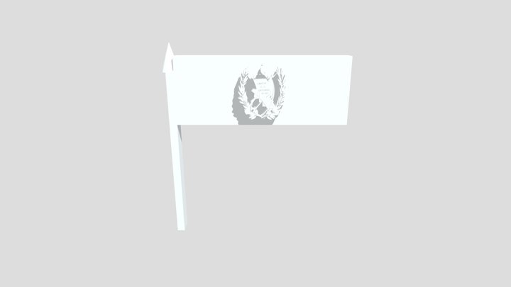 Bandera 3D Model