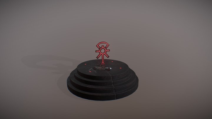 Necron Artifacts 3D Model