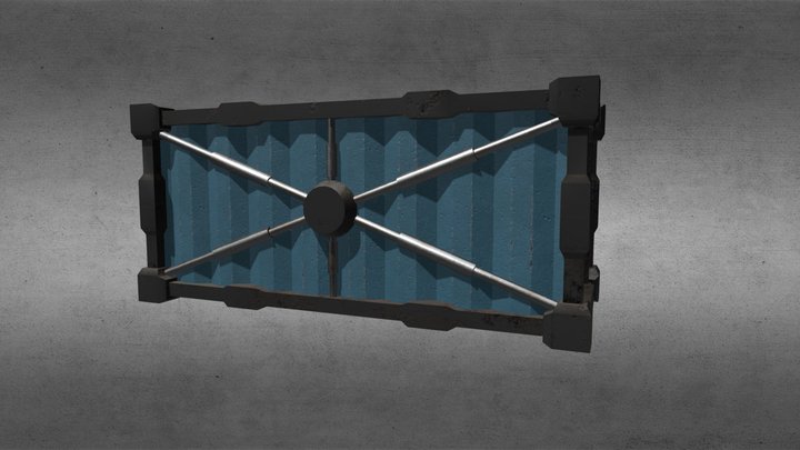 Shipping Container 3D Model