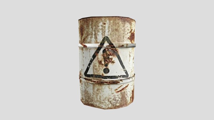 Danger Barrel – Modelo 3D gratuito STL