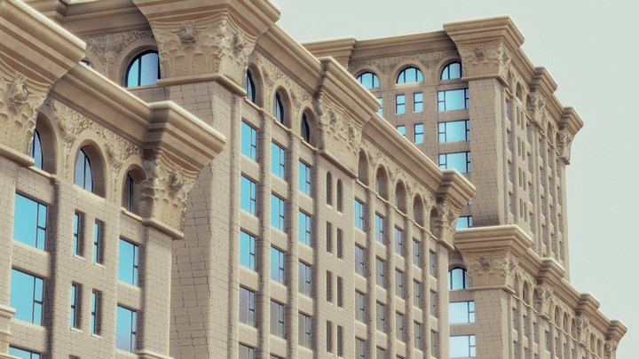 Los Angeles building – Modello 3D gratuito STL