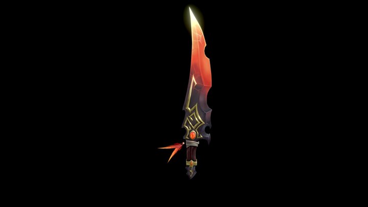 Dragon sword [student work] 3D Model