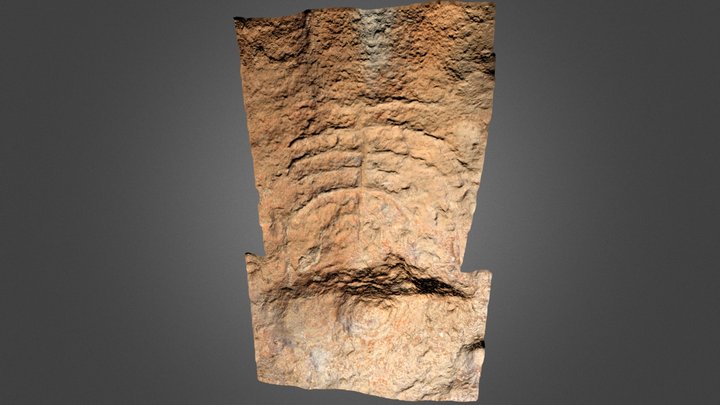 Petroglifo Amorfo 1 - Otiñar 3D Model