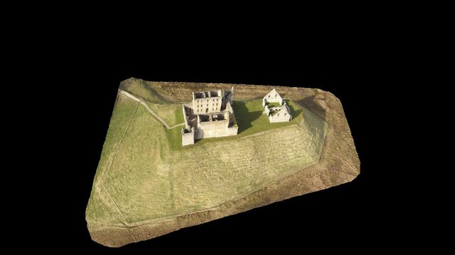 Ruthven Barracks 3D Model