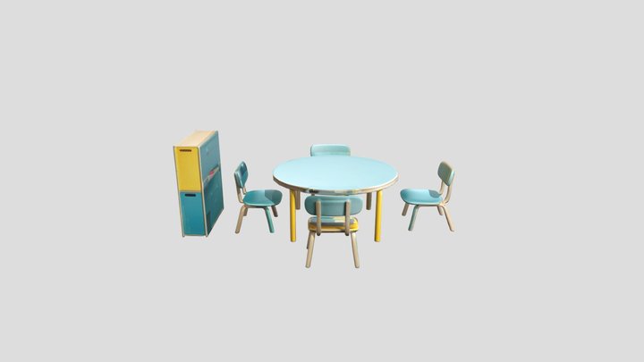 Mobiliario Escolar – Modèle 3D gratuit STL