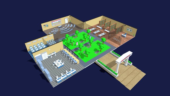 Education 3D Model