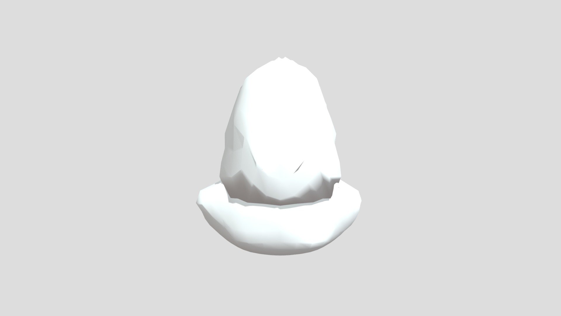 First 3D model