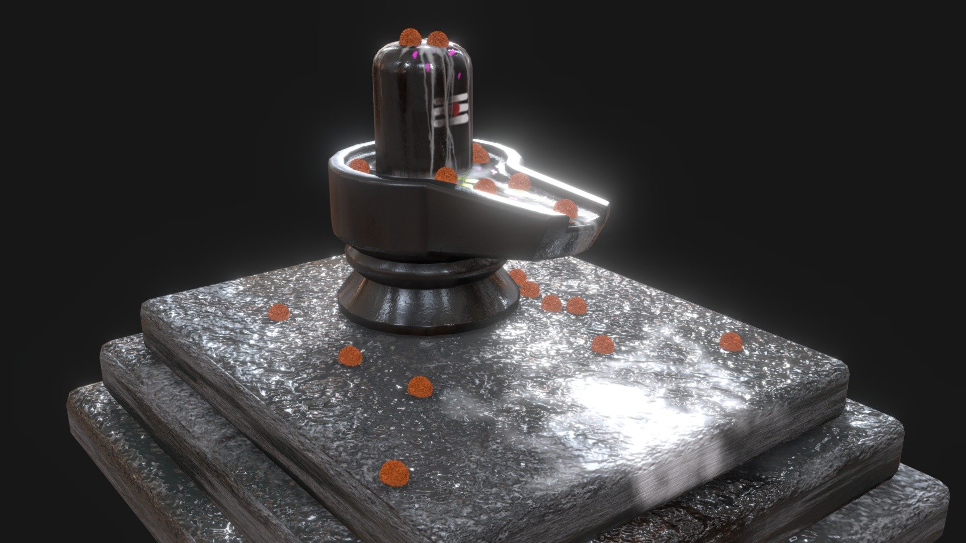 Shiv Ling शिवलिंग Buy Royalty Free 3d Model By Rajatnidaria