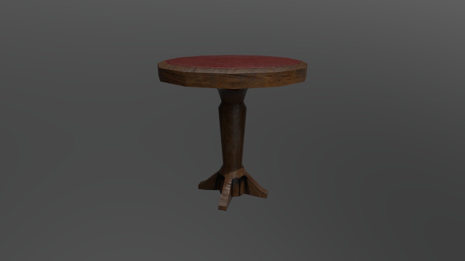 Leather top - Table