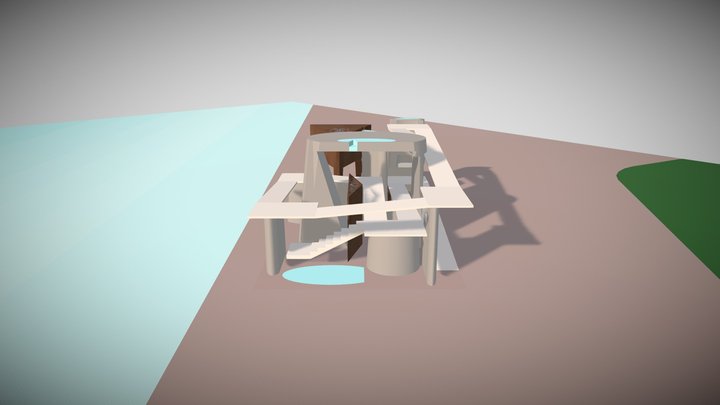 Bookstore - Venice 3D Model