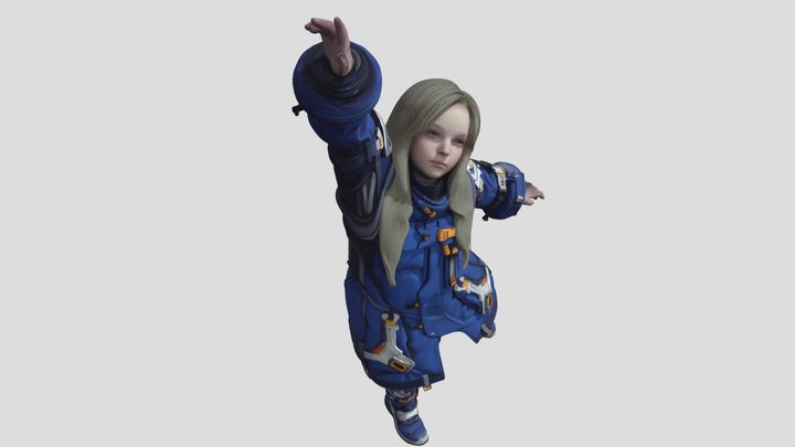 Diana-Pragmata 3D Model