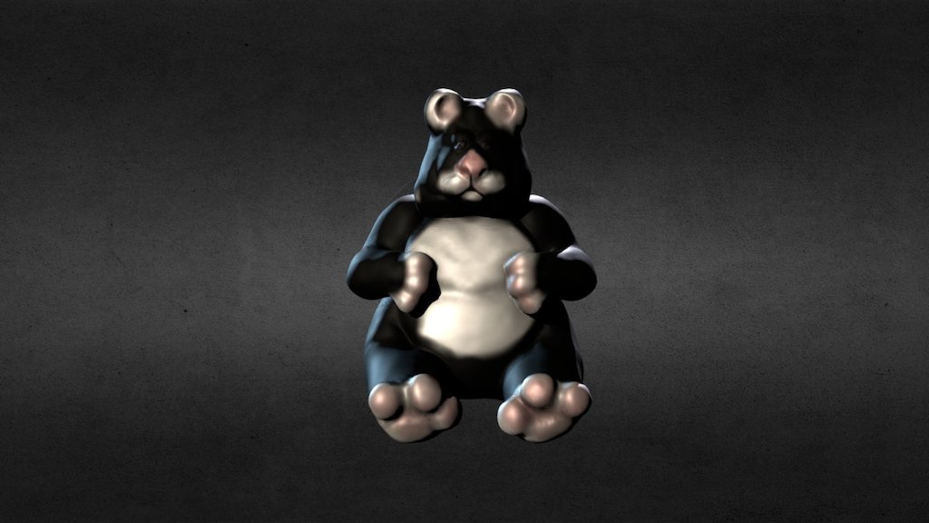 Panda Low Poly