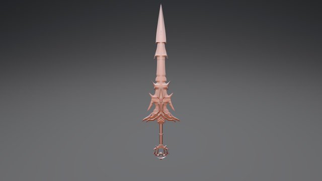 Sword Of Zamorak 3D Model