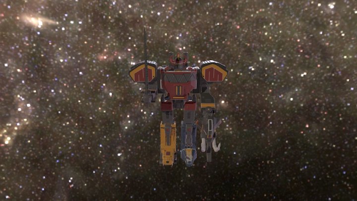 Megazord 3D Model