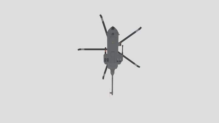 Attack Heli 3D Model