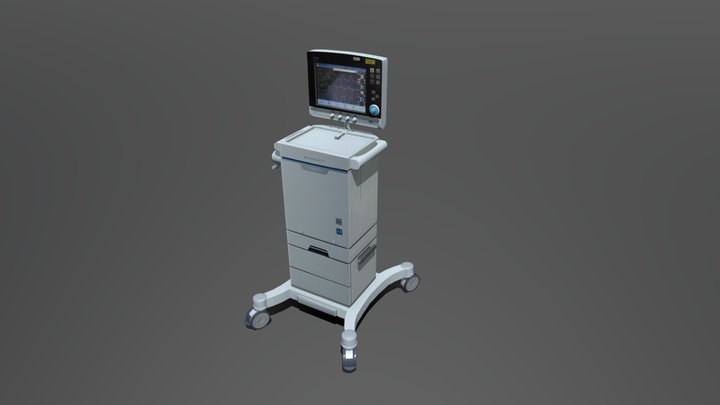 SERVO-i  ventilator 3D Model