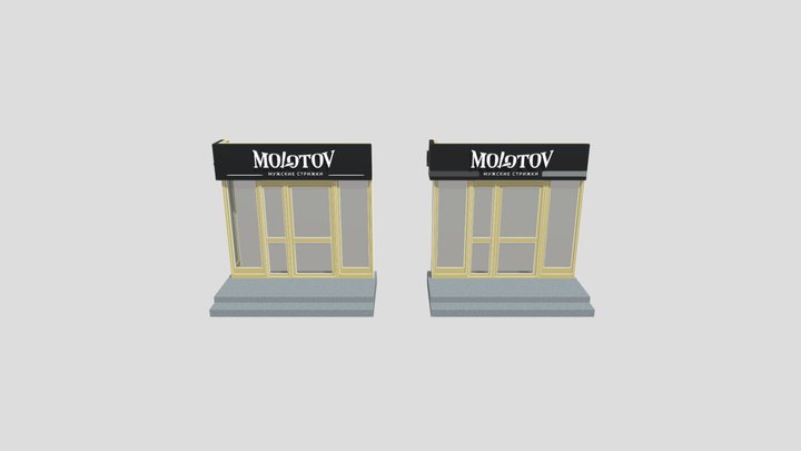 MOLOTOV 3D 3D Model