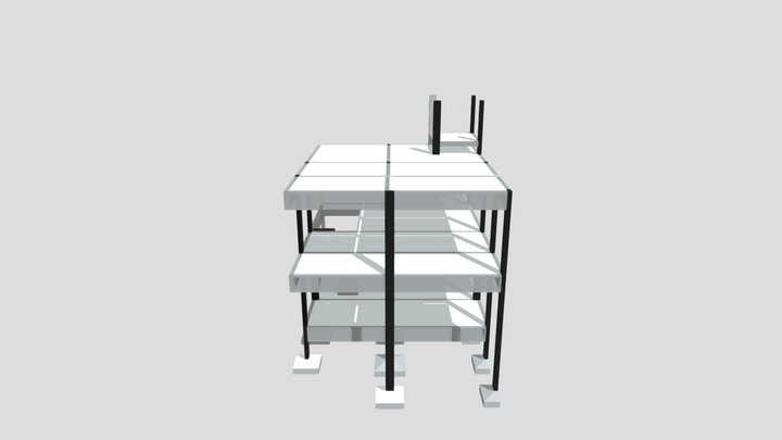 EST - Modelo Estrutural R00 - Copia 3D Model