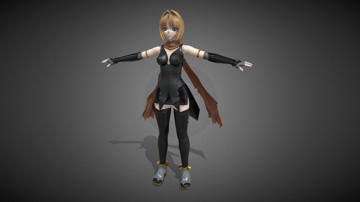 Haruka 3D Model