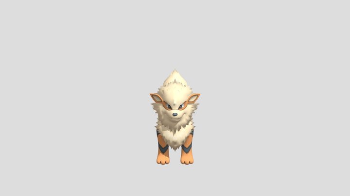 Arcanine 3D Model