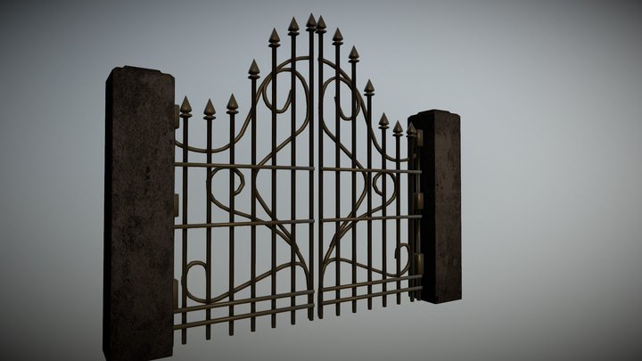 Gate 3D Model