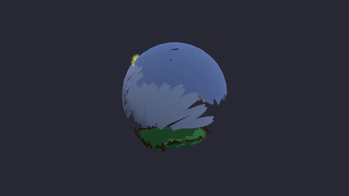 Dale poem sphere 3D Model