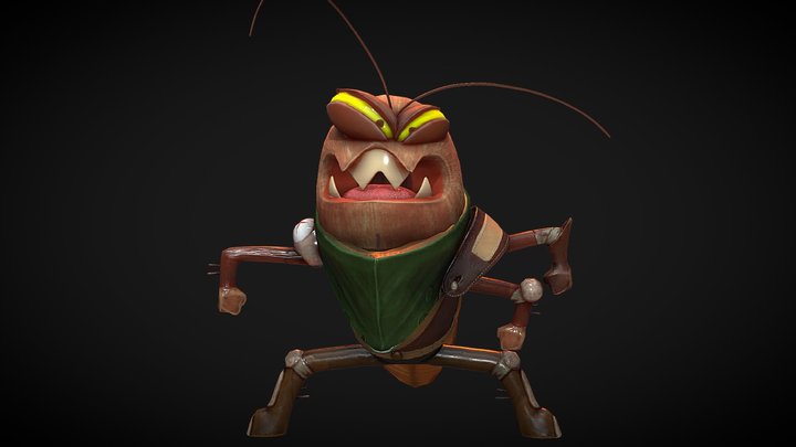 Cucaracha 3D Model