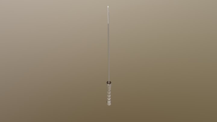 Sword Cleaver 3D Model