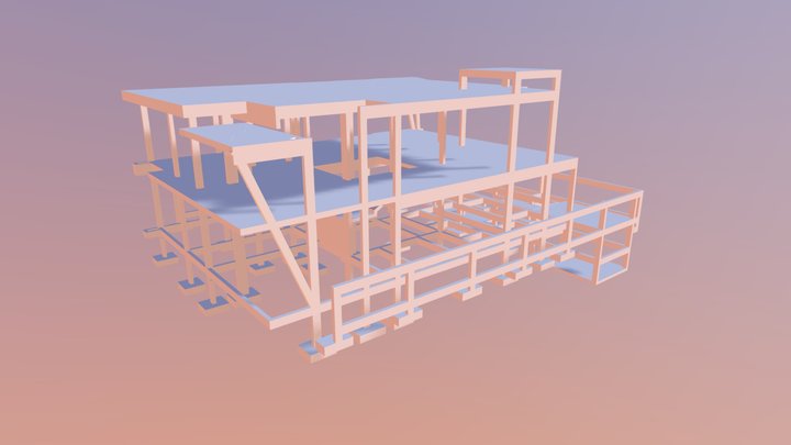 Residência Unifamiliar de Alto Padrão 3D Model