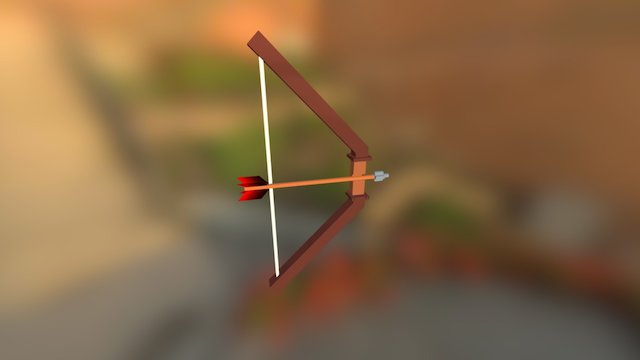 Minecraft Bow 3D Model