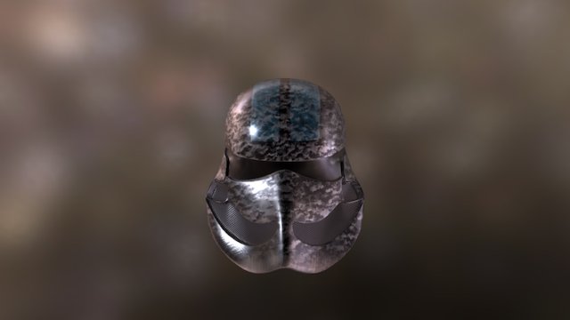 Stromtrooper custom design helmet 3D Model