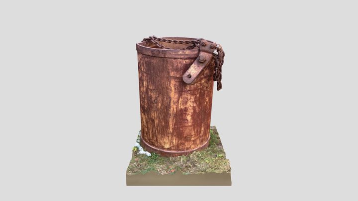 Ore Bucket 3D Model