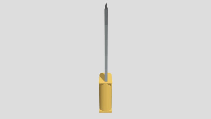 Aladdin Sword 3D Model