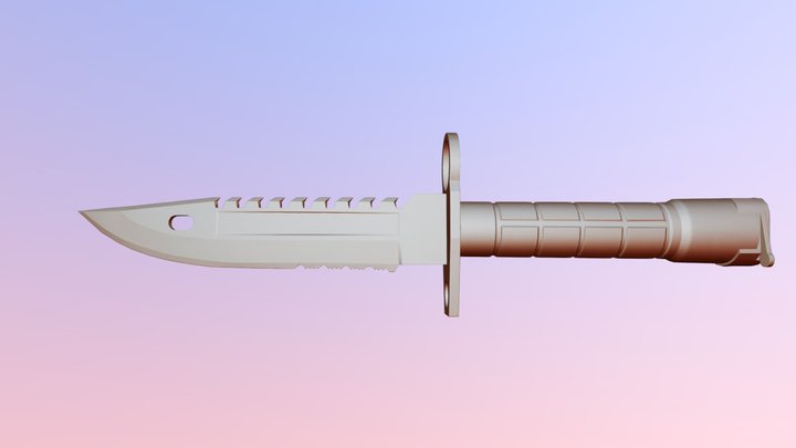 Knife m9 3D Model