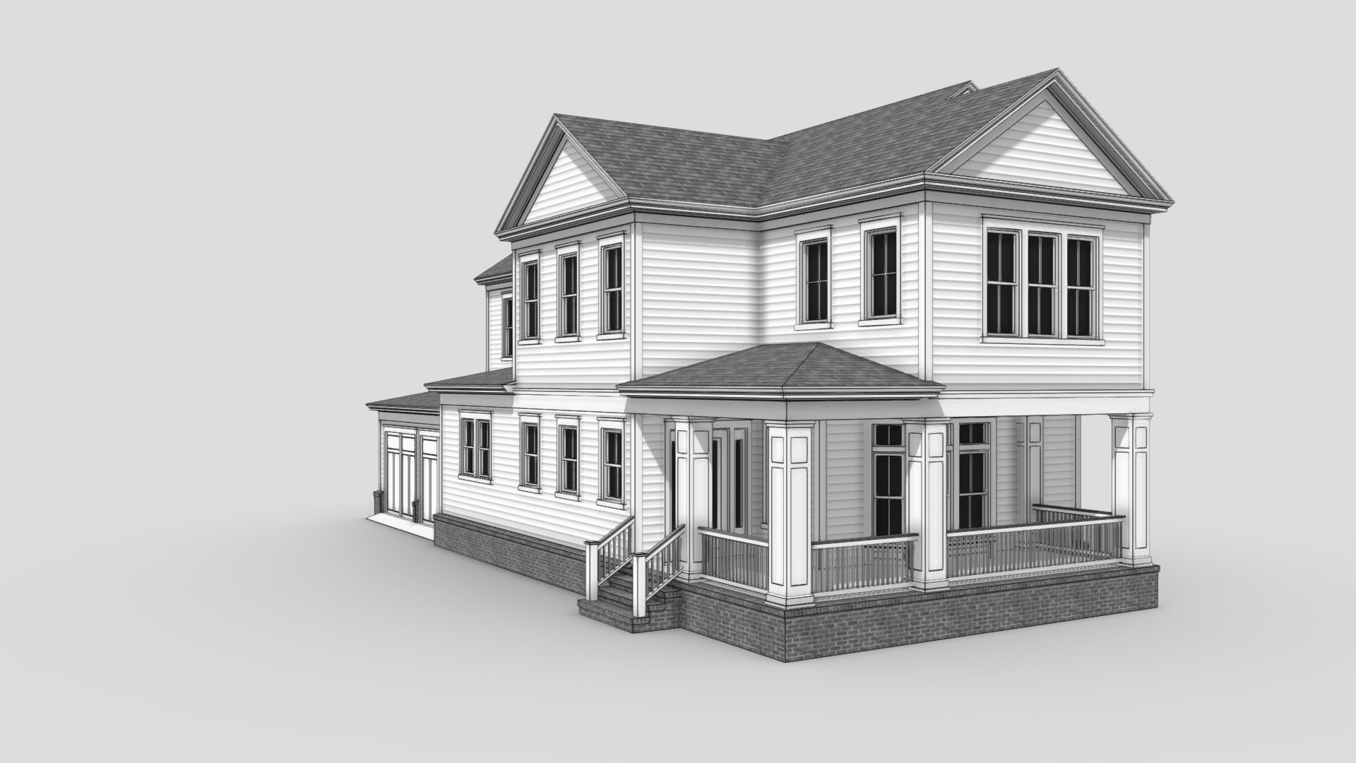 The Settlement The Langden - 18414J — Sketchfab embed 3D viewer