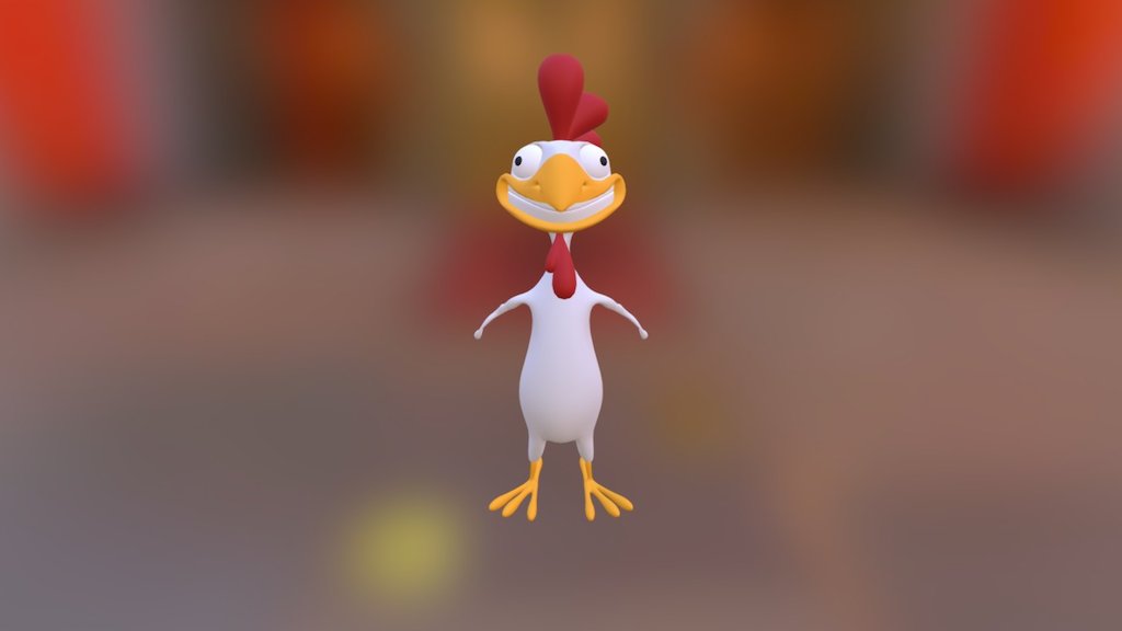 Chicken - 3D model by Modo Japan Group (@modojapangroup) [ef9e0b4 ...