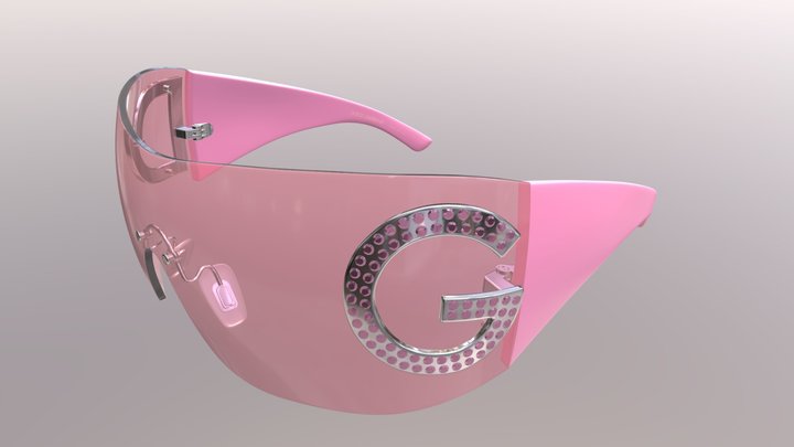 DOLCE&GABBANA Women Sunglasses DG2298B 3D Model